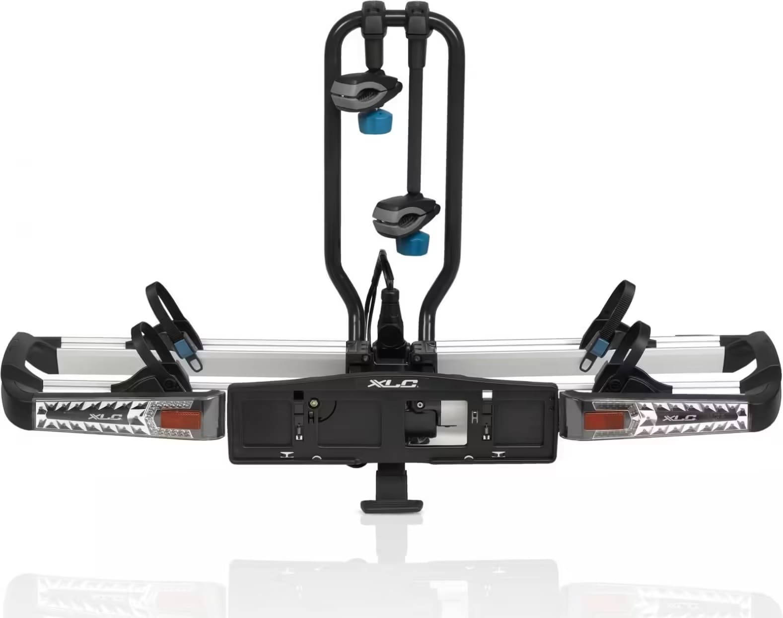 Portabicicletas para bola de remolque XLC VC-C10 Azura Xtra Led WT 2 bicicletas Negro - Image 3