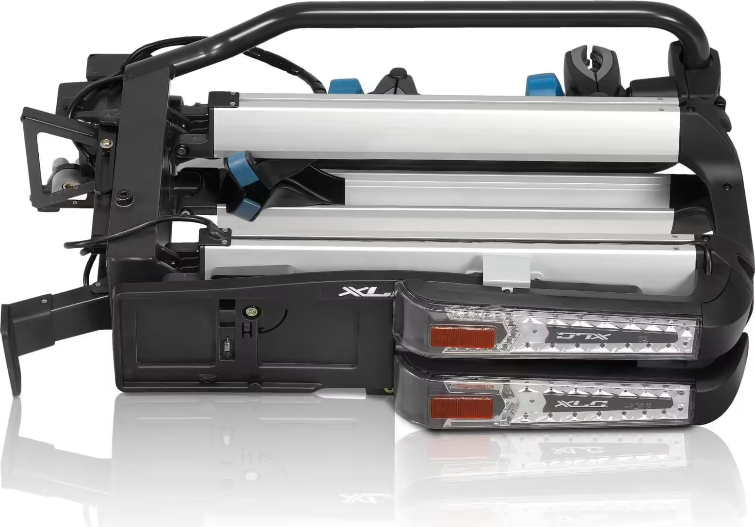 Portabicicletas para bola de remolque XLC VC-C10 Azura Xtra Led WT 2 bicicletas Negro - Image 4
