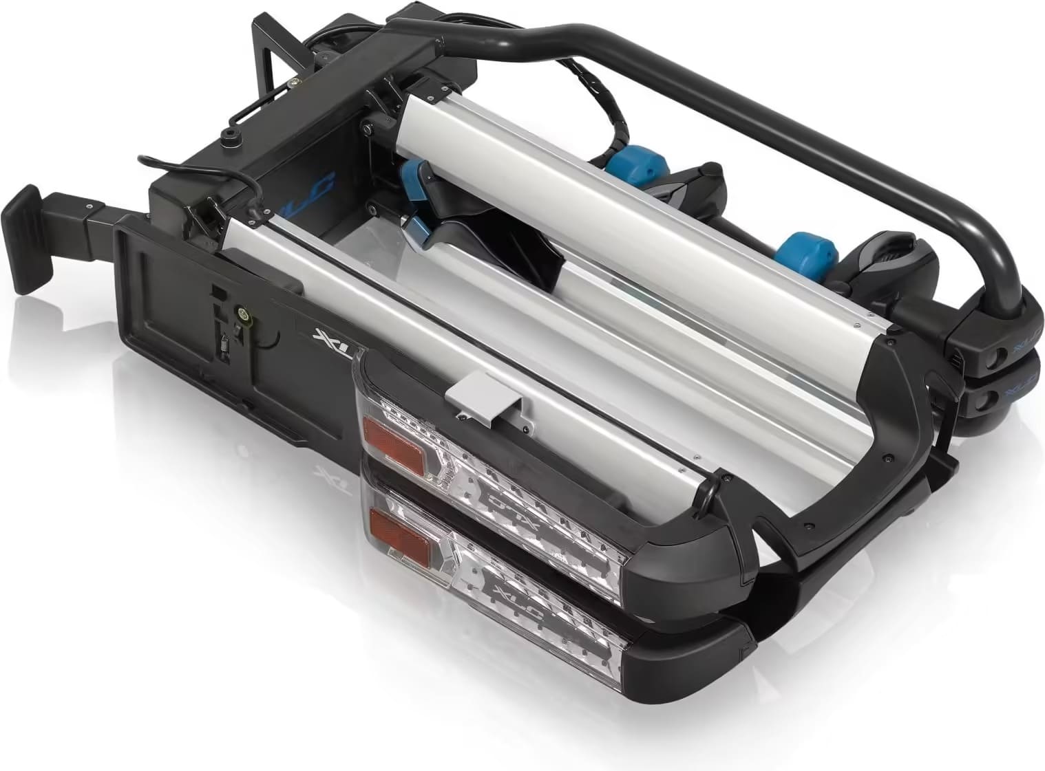 Portabicicletas para bola de remolque XLC VC-C10 Azura Xtra Led WT 2 bicicletas Negro - Image 5