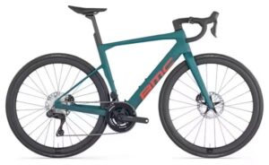 Bicicleta de carretera eléctrica BMC Roadmachine 01 AMP One Shimano Ultegra Di2 12V 360 Wh 700 mm Verde