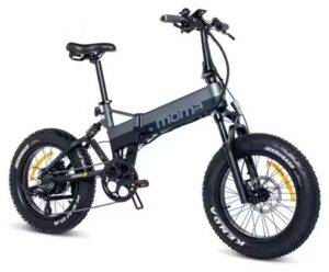 Moma BIKES MTB FAT PRO 20 Equipped Full SHIMANO frenos de disco hidráulicos Bat. Ion Litio integrada y extraíble 48V 15Ah
