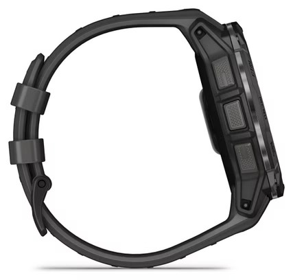 Reloj GPS Garmin Instinct 3 AMOLED - 50 mm Negro con correa de silicona Gris Charcoal - Image 4