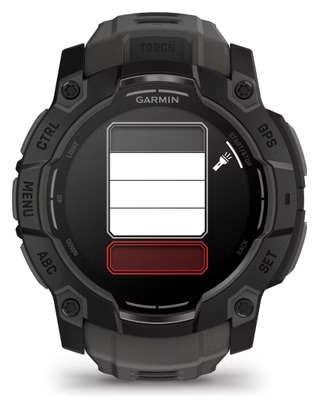 Reloj GPS Garmin Instinct 3 AMOLED - 50 mm Negro con correa de silicona Gris Charcoal - Image 8
