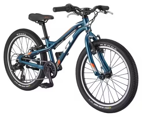 MTB semirrígida infantil GT Somper Ace 7V 20'' 2022 Azul Teal brillante 6 - 8 años - Image 2
