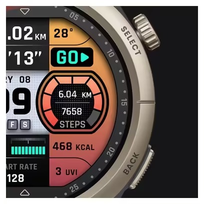 Reloj GPS Amazfit Cheetah Pro Negro Run Track - Image 3