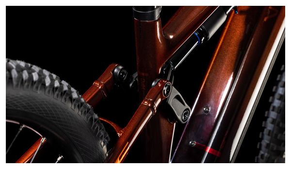 MTB eléctrica de doble suspensión Cube Stereo Hybrid One77 HPC Race 800 Shimano Deore 12V 800 Wh 29''/27.5'' Naranja Liquid 2025 - Image 9