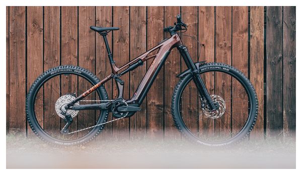 MTB eléctrica de doble suspensión Cube Stereo Hybrid One77 HPC Race 800 Shimano Deore 12V 800 Wh 29''/27.5'' Naranja Liquid 2025 - Image 10