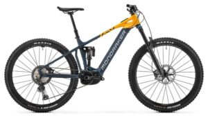 MTB eléctrica de doble suspensión Mondraker Crafty Race Shimano XT 12V 750Wh 29'' Gris Amarillo 2025