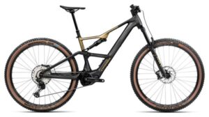 MTB eléctrica de doble suspensión Orbea Rise SL H20 Shimano Deore XT/SLX 12V 630 Wh 29'' Negro Diamond Verde Splash Olive 2025