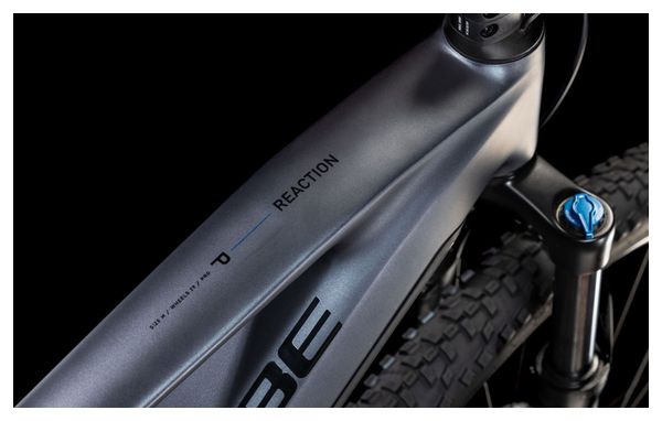 MTB eléctrica semirrígida Cube Reaction Hybrid Pro 800 Shimano Deore/Deore XT 12V 800 Wh 29'' Gris Metallic 2025 - Image 7