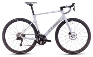 Bicicleta de carretera Cube Agree C:62 One Shimano 105 Di2 12V 700 mm Gris Fog 2025