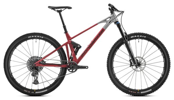 MTB de doble suspensión Mondraker Raze Sram SX Eagle 12V 29'' Rojo/Plata