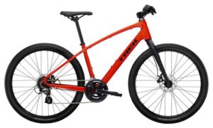 Bicicleta fitness Trek Dual Sport 1 Shimano Tourney / Altus 8V 650mm Rojo Lava