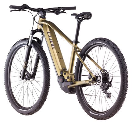 MTB eléctrica semirrígida Cube Reaction Hybrid Performance 625 Shimano Cues 9V 625 Wh 29'' Or Lime 2025 - Image 5