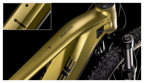 MTB eléctrica semirrígida Cube Reaction Hybrid Performance 625 Shimano Cues 9V 625 Wh 29'' Or Lime 2025 - Image 7