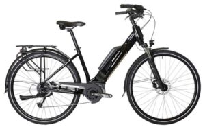 Bicicleta de exposición - Bicicleta eléctrica de ciudad Sunn Urb Rise MicroShift 9V 400 Wh 650b Negro