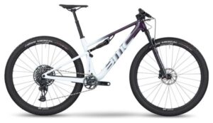 MTB de doble suspensión BMC Fourstroke One Sram GX Eagle AXS 12V 29'' Violeta Deep Blanco