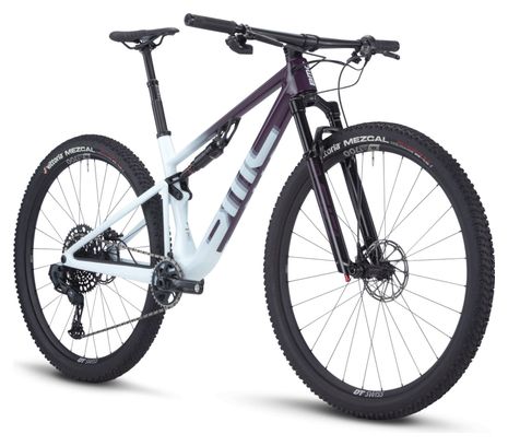MTB de doble suspensión BMC Fourstroke One Sram GX Eagle AXS 12V 29'' Violeta Deep Blanco - Image 2