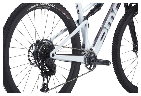 MTB de doble suspensión BMC Fourstroke One Sram GX Eagle AXS 12V 29'' Violeta Deep Blanco - Image 5