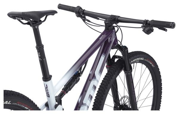 MTB de doble suspensión BMC Fourstroke One Sram GX Eagle AXS 12V 29'' Violeta Deep Blanco - Image 6