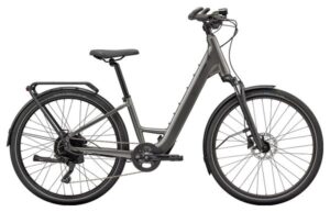 Bicicleta eléctrica de ciudad Cannondale Mavaro Neo SL 1 Low Step MicroShift 8V 360 Wh 27.5'' Gris