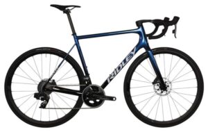 Bicicleta de carretera Ridley Helium SLX Disc Sram Force eTap AXS 12V 700 mm Azul Negro