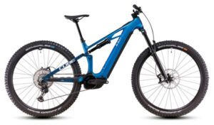 MTB eléctrica de doble suspensión Cube Stereo Hybrid One44 HPC SLX 800 Shimano Deore XT 12V 800 Wh 29'' Azul Nebula 2025