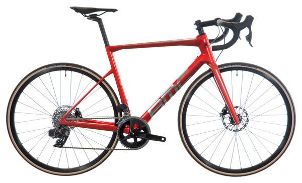 Producto reacondicionado - Bicicleta de carretera BMC Teammachine SLR One Sram Force Etap AXS 12V 700 mm Rojo Prisma 2023