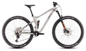 MTB de doble suspensión Cube Stereo One22 Race Shimano Deore/Deore XT 12V 29'' Plata Raw Metal 2025