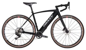 Bicicleta gravel eléctrica Ridley E-Kanzo Sram Rival 1 11V 250 Wh 700 mm Negro