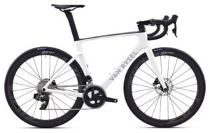 Bicicleta de carretera Van Rysel RCR Sram Rival AXS 12V 700mm Blanco
