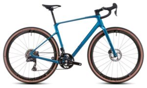 Bicicleta gravel Cube Nuroad C:62 Race Shimano GRX Di2 12V 700 mm Azul Mineral Teal 2025