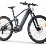 MTB eléctrica de doble suspensión Moma E-MTB 29'' Shimano Altus 8V Gris
