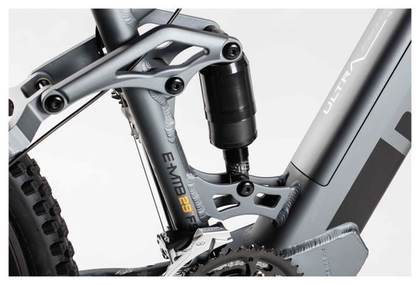 MTB eléctrica de doble suspensión Moma E-MTB 29'' Shimano Altus 8V Gris - Image 7