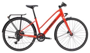 Bicicleta fitness Trek FX 2 EQ Mid-step Shimano Cues 9V 700 mm Rojo Gen 4