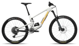 MTB de doble suspensión Santa Cruz Bronson 4.1 Carbono C Sram NX Eagle 12V MX (29/27.5'') Blanco