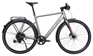 Bicicleta eléctrica de ciudad Bergamont E-Sweep Tour Shimano Cues 10V Mahle 250Wh Gris 2023 - Bicicleta de exposición
