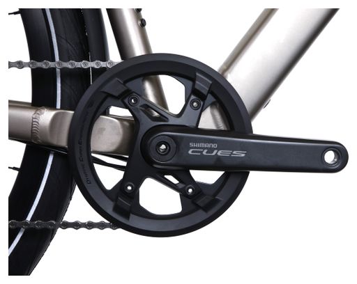 Bicicleta eléctrica de ciudad Bergamont E-Sweep Tour Shimano Cues 10V Mahle 250Wh Gris 2023 - Bicicleta de exposición - Image 5