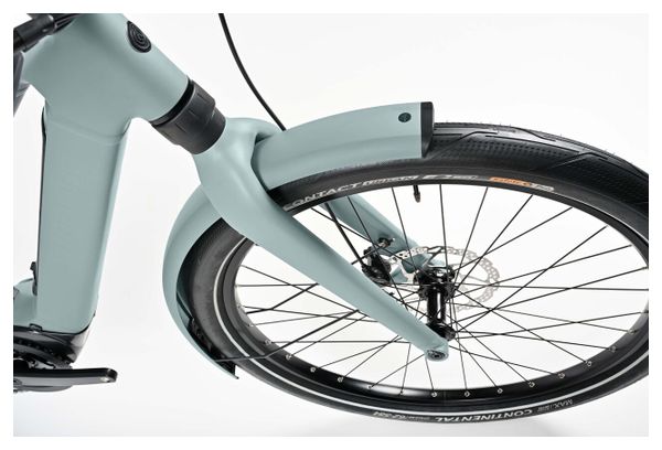 Bicicleta eléctrica de ciudad Winora IRide Pure X10 Mid Shimano Cues 10V 400Wh 27 5'' Verde 2024 - Image 4