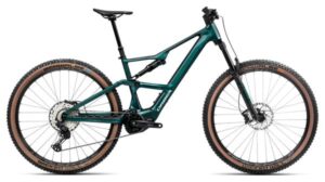 MTB eléctrica de doble suspensión Orbea Rise SL H20 Shimano Deore XT/SLX 12V 630 Wh 29'' Verde Escape Splash Ice 2025