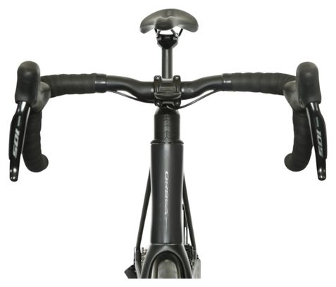 Bicicleta de carretera Orbea Orca M30i Shimano 105 Di2 12V 700 mm Gris Negro Vulcano 2024 - Image 6