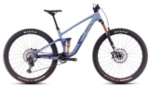MTB de doble suspensión Cube Stereo One44 C:62 Race Shimano Deore XT 12V 29'' Azul Pigeon Art 2025