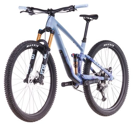 MTB de doble suspensión Cube Stereo One44 C:62 Race Shimano Deore XT 12V 29'' Azul Pigeon Art 2025 - Image 3