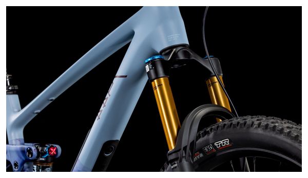 MTB de doble suspensión Cube Stereo One44 C:62 Race Shimano Deore XT 12V 29'' Azul Pigeon Art 2025 - Image 8