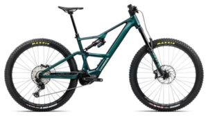 MTB eléctrica de doble suspensión Orbea Rise LT H10 Shimano Deore XT/SLX 12V 630 Wh 29'' Verde Escape Splash Ice 2025
