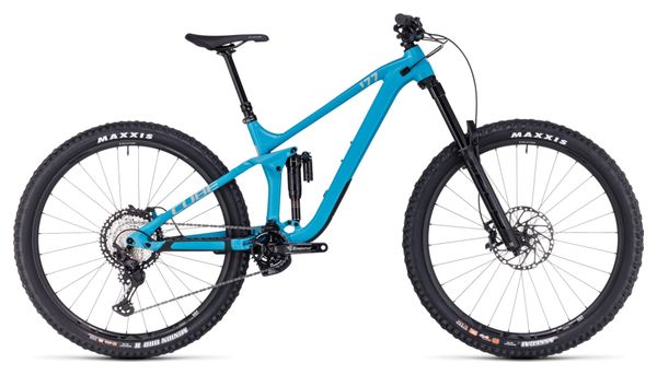MTB de doble suspensión Cube Stereo One77 Race Shimano XT 12V 29'' Azul Bondi