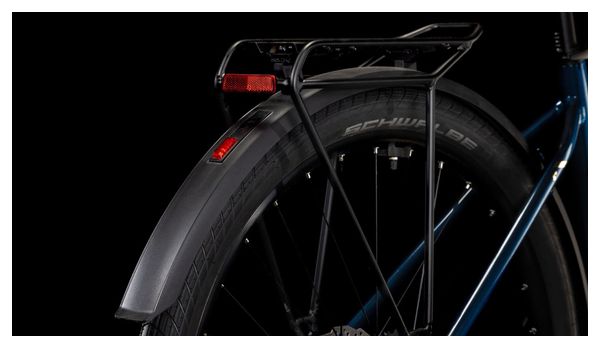 Bicicleta híbrida eléctrica Cube Touring Hybrid One 625 Shimano Cues 9V 625 Wh 700 mm Azul Deep Sea 2025 - Image 10