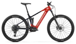 MTB eléctrica de doble suspensión Mondraker Chaser R Sram GX/SX 12V 750Wh 29'' Rojo Azul 2025