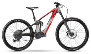 MTB eléctrica de doble suspensión GasGas ECC 4 Sram GX Eagle 12V 630Wh 29'' Rojo Gris Negro
