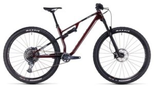 MTB de doble suspensión Cube AMS One11 C:68X Pro 29 Sram GX Eagle 12V 29'' Rojo Liquid Carbon